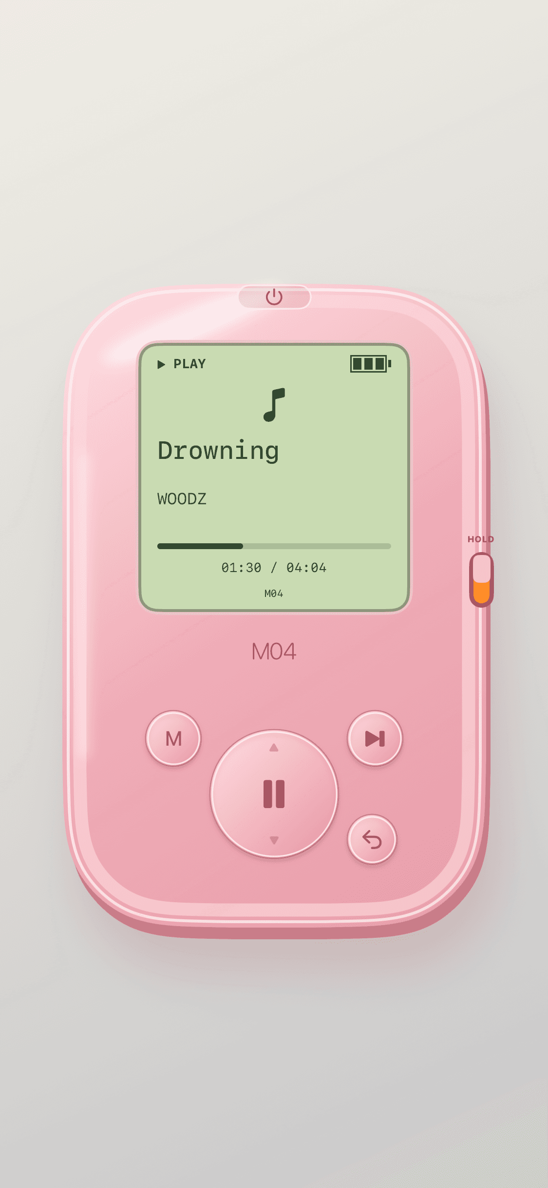 M04 Bubbleの再生画面